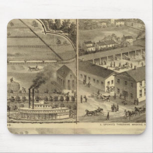 Räder Eisen- und Nagelmühlen Mousepad