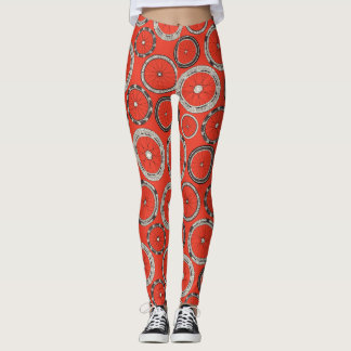 Räder feuerorange leggings