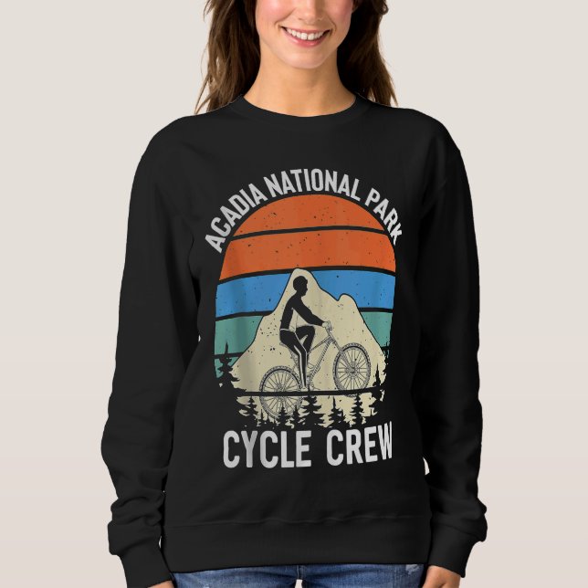 Radfahren 7 sweatshirt (Vorderseite)