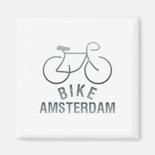 Radfahren Amsterdam Niederlande Grafik _1 Magnet