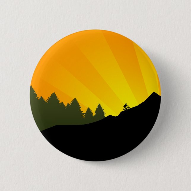 Radfahren: Bergrayz: Button (Vorderseite)