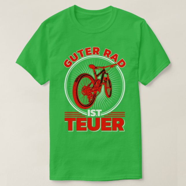 Radfahren Biker Mountainbike Racing Racing Bike 1 T-Shirt (Design vorne)