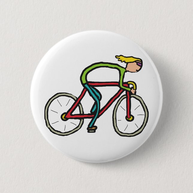 Radfahren Button (Vorderseite)