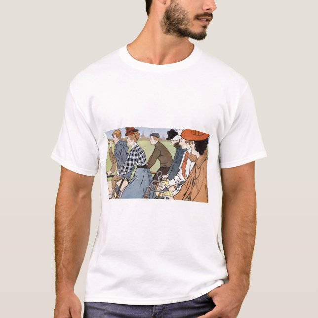 Radfahren, Fahrräder, Van Caspel T-Shirt (Vorderseite)