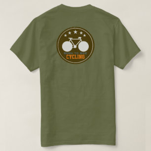 Radfahren "geboren-zu-Fahrrad", cool T-Shirt