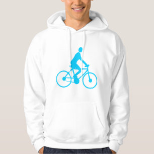 Radfahren - Himmelblau Hoodie