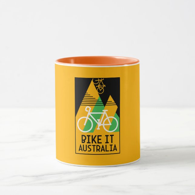 Radfahren in Australien Tasse (Zentrum)