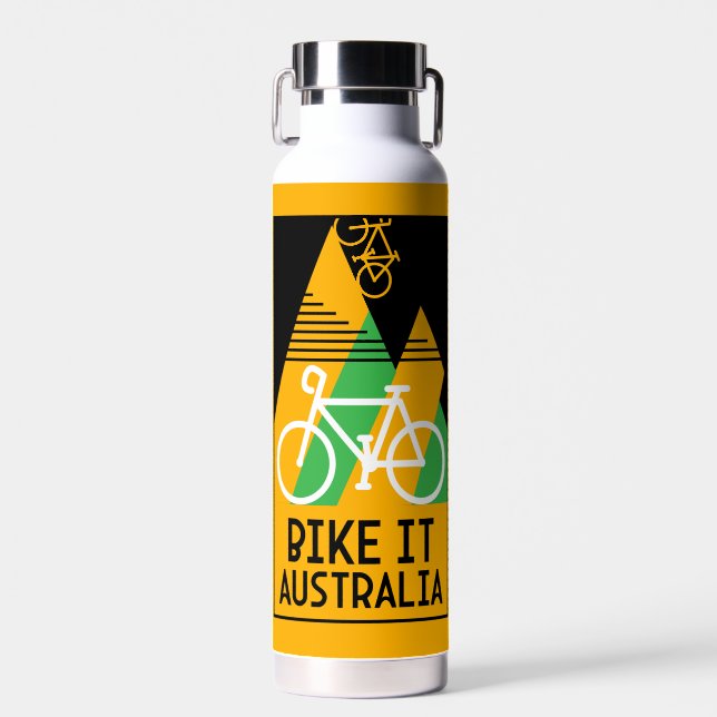Radfahren in Australien Trinkflasche (Vorne)
