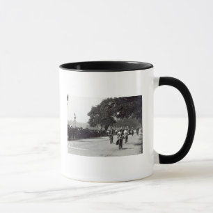 Radfahren in Hyde Park, c.1910 Tasse