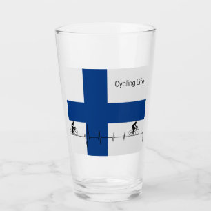 Radfahren in Schottland Glas