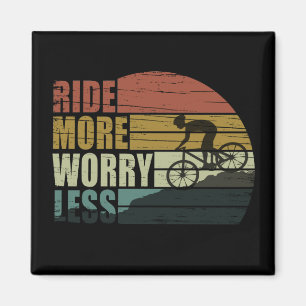 Radfahren inspirierende Zitate Magnet