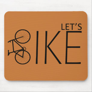 Radfahren inspirierende Zitate Mousepad