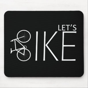 Radfahren inspirierende Zitate Mousepad