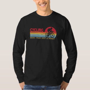 Radfahren ist mehr als nur ein Hobby. Gravel-City- T-Shirt