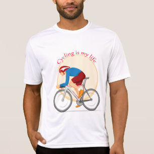 Radfahren ist mein T - Shirt im Leben