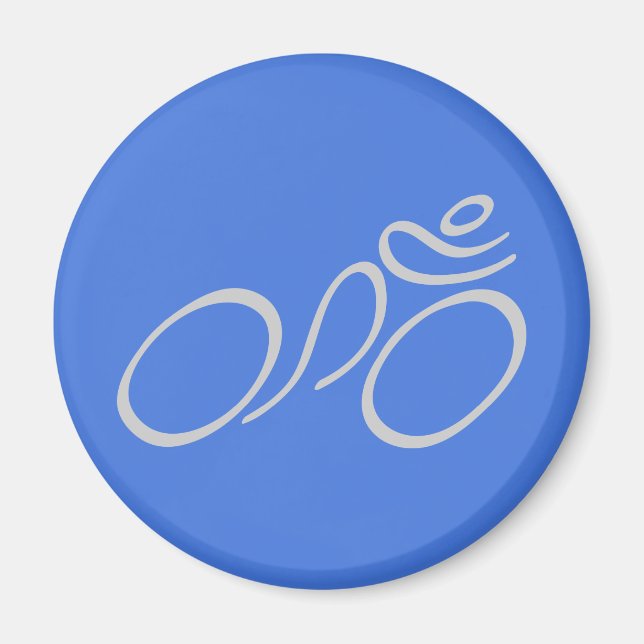 Radfahren Magnet (Vorne)