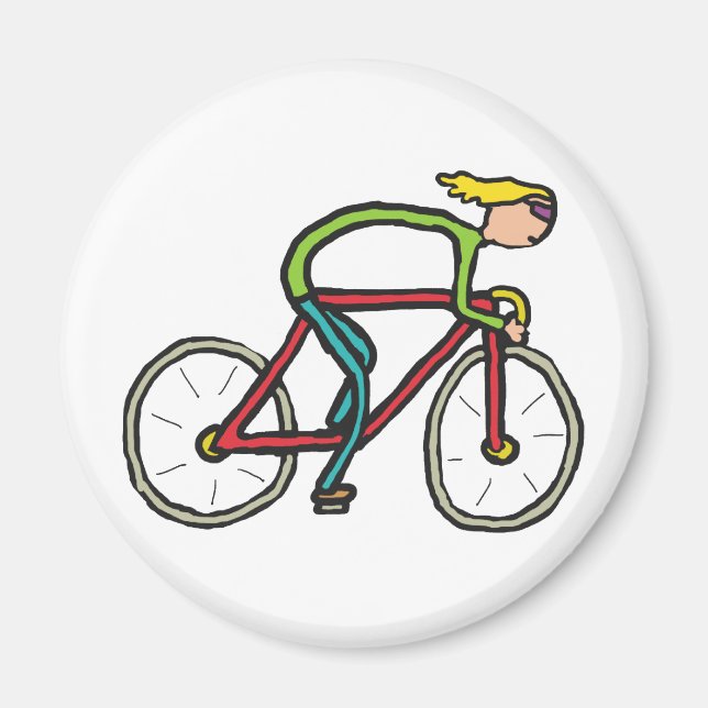 Radfahren Magnet (Vorne)