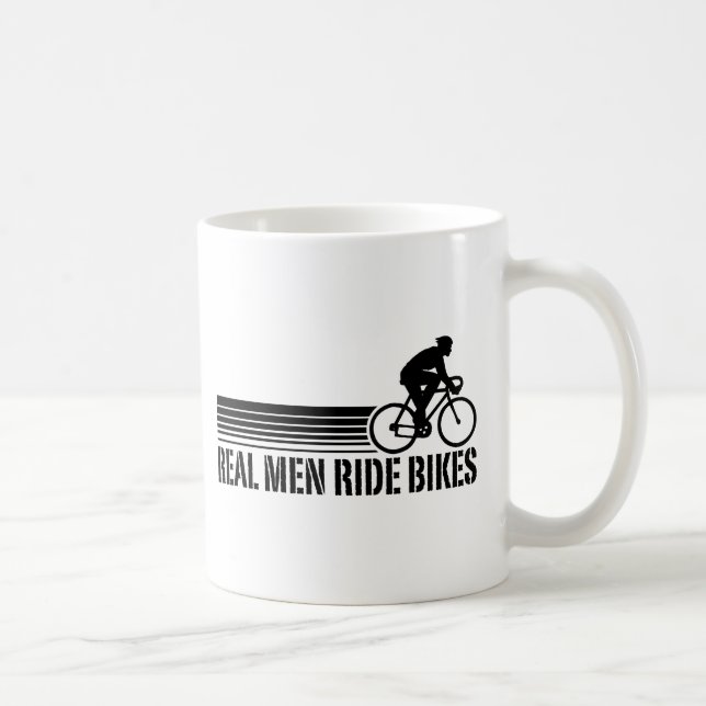 Radfahren (männlich) kaffeetasse (Rechts)