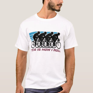 Radfahren (männlich) T-Shirt