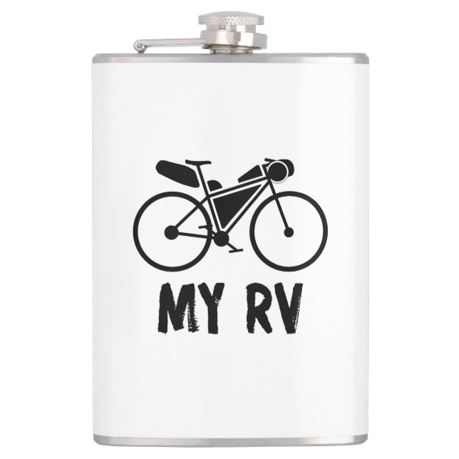 Radfahren, mein Freizeitfahrzeug Flachmann (Vorderseite)