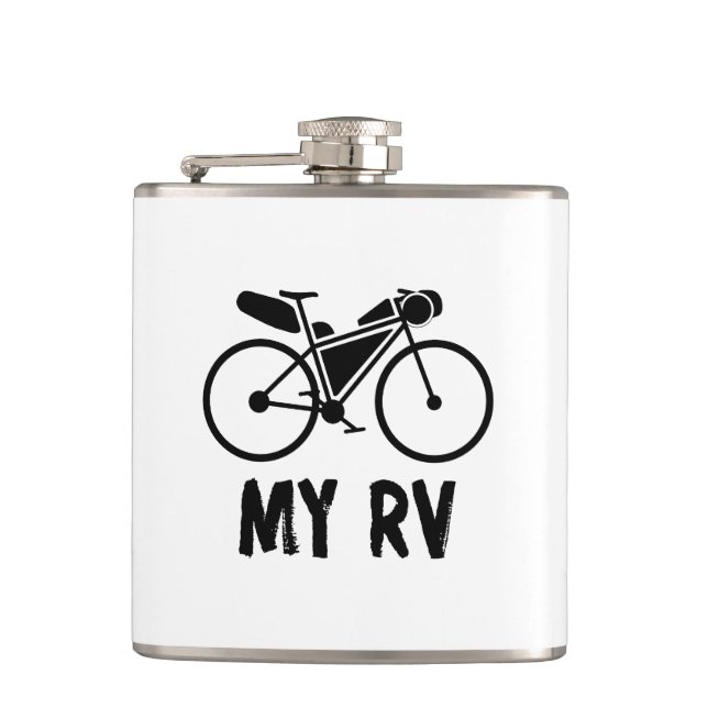 Radfahren, mein Freizeitfahrzeug Flachmann (Vorderseite)