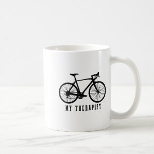 Radfahren meines Therast lustigen Rennrads Kaffeetasse