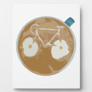 Radfahren mit neuester Kunst Fotoplatte