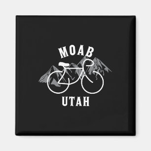 Radfahren Moab Utah Grafik  Magnet