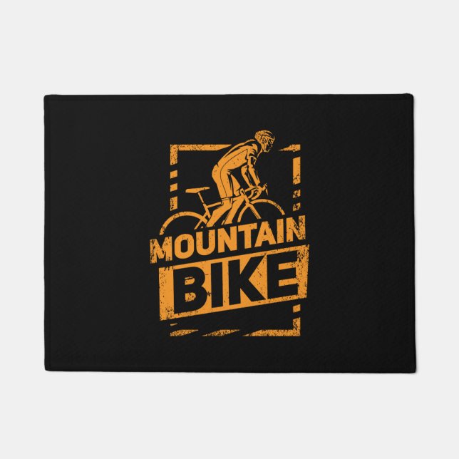 Radfahren - Mountain Bike Crankset Fußmatte (Vorderseite)
