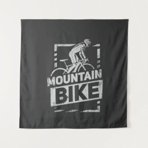 Radfahren - Mountainbike Kurbelgarnitur Wandteppich