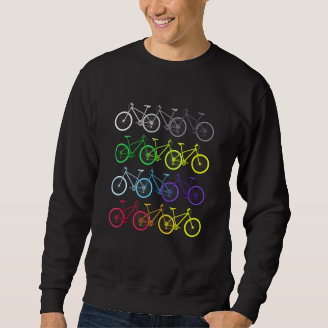 Radfahren Mtb Shorts Mountain Bike Bergsee-Zauber  Sweatshirt (Vorderseite)