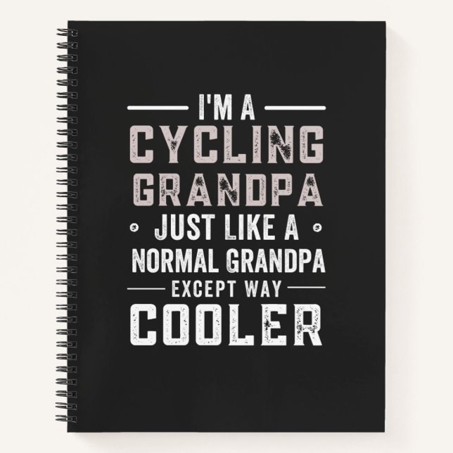 Radfahren Notizbuch (Vorderseite)