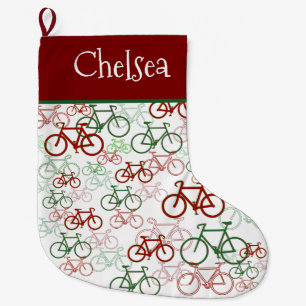 Radfahren Personalisierter WeihnachtsStrumpf Großer Weihnachtsstrumpf