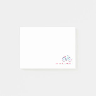Radfahren Post-it Klebezettel