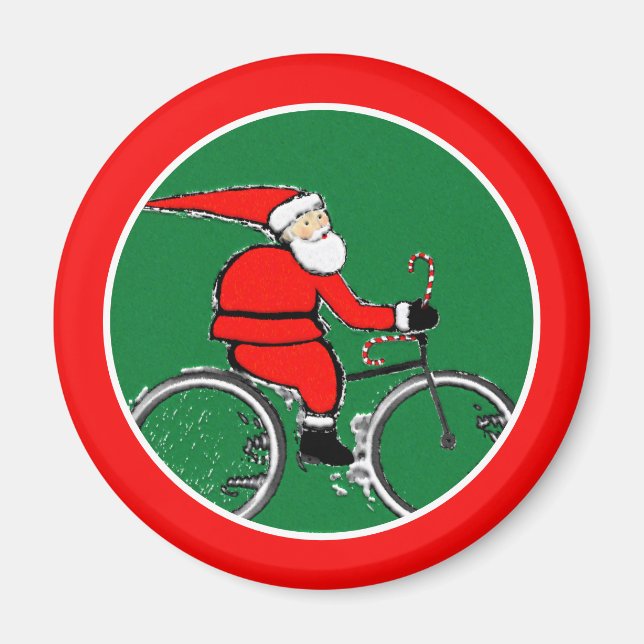 Radfahren Radtour Stocking Stuffer Magnet (Vorne)