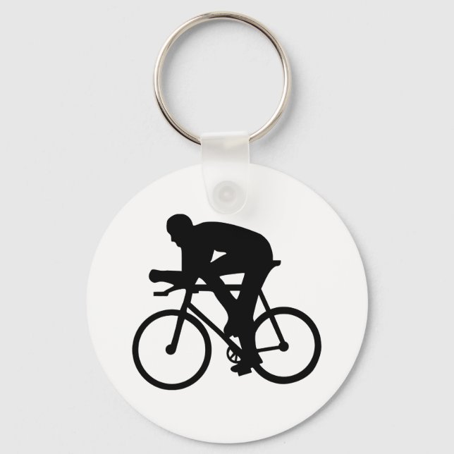 Radfahren Schlüsselanhänger (Vorderseite)