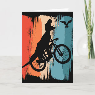 Radfahren T-Rex Dinosaur Mountainbike fahren Dino  Karte