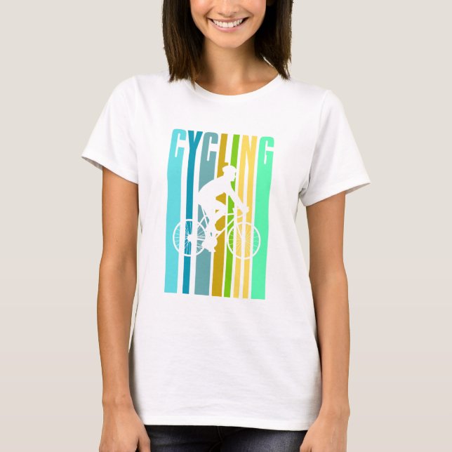 Radfahren T-Shirt (Vorderseite)