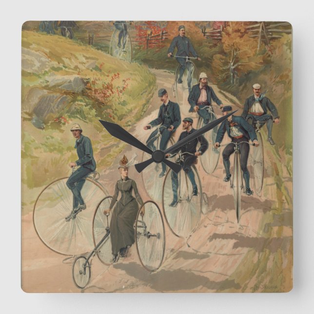 Radfahren ~ Uhr (Vorderseite)
