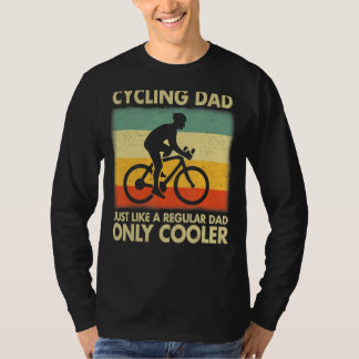 Radfahren Vater wie ein regelmäßiger Vater nur Coo T-Shirt