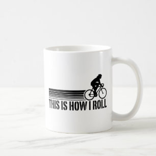 Radfahren (weiblich) kaffeetasse