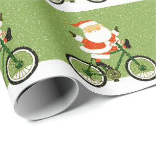 Radfahren Weihnachten Fahrrad Urlaub Geschenk Geschenkpapier