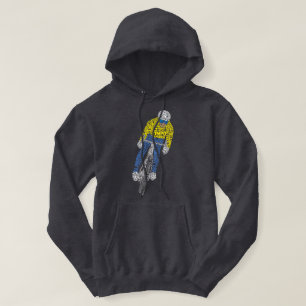 Radfahren Word Art Bicycle Hoodie