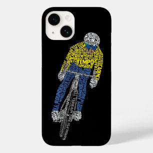 Radfahren Word Art Bicycling Case-Mate iPhone 14 Hülle