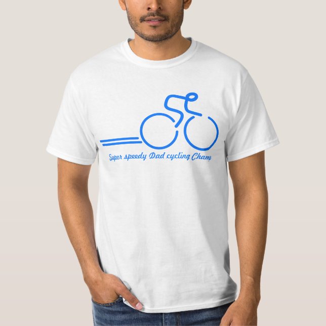 Radfahrenchampionsvatifahrrad-Reitert-stück T-Shirt (Vorderseite)