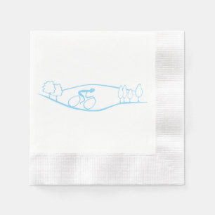 Radfahrenentwurfs-Serviette Serviette
