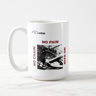 Radfahrenkaffee-Tasse - keine Kette - keine Kaffeetasse