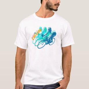 Radfahrenkunst-T-Shirt. Völlig kundengerecht! Inf T-Shirt