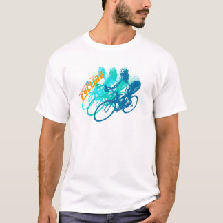 Radfahrenkunst-T-Shirt. Völlig kundengerecht! Info T-Shirt