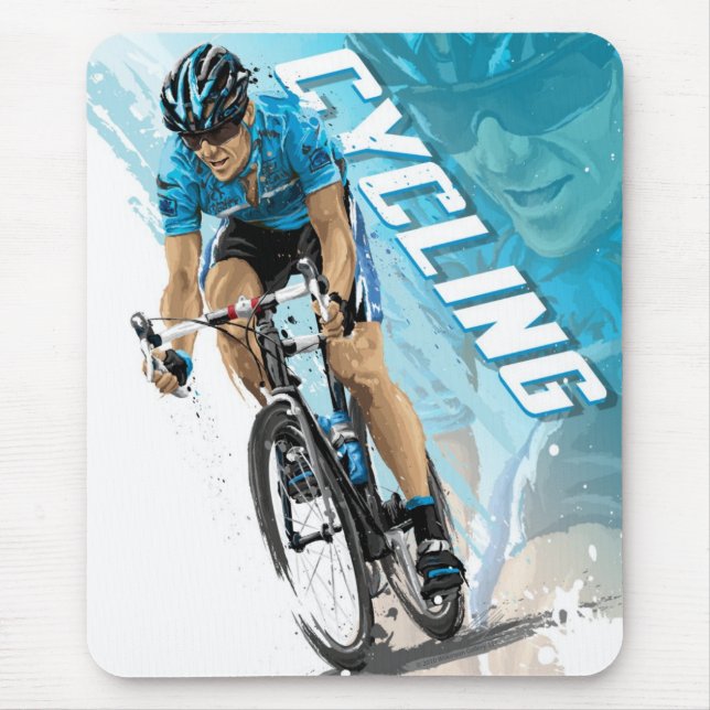 RadfahrenMousepad Mousepad (Vorne)